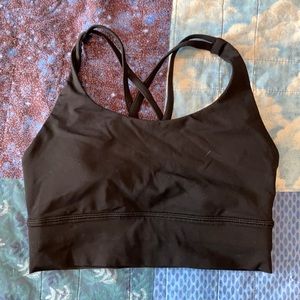 Size 4 Lululemon long line energy bra